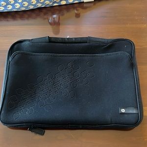HP Black Laptop Case